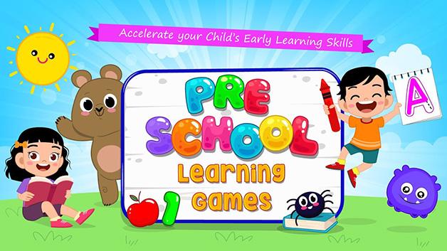 Các chủ đề trong Kids Preschool Learning Game rất gần gũi với trẻ