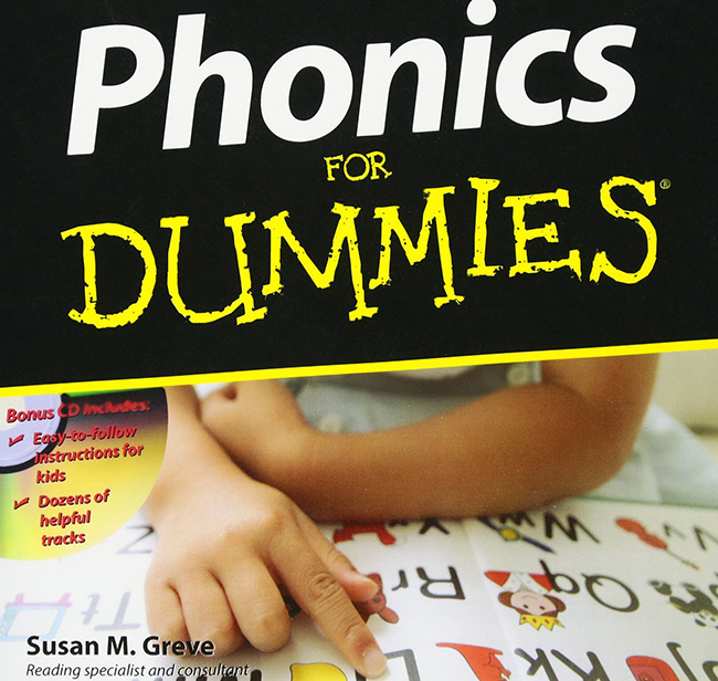 Phonics for Dummies giúp trẻ tiếp xúc và nâng cao khả năng phát âm