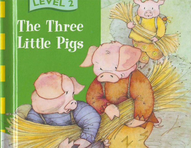 Three little pigs dạy cho trẻ bài học về lòng kiên trì, ham học hỏi