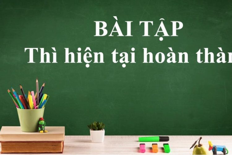 Xây nền tiếng Anh với 50+ câu bài tập thì hiện tại hoàn thành