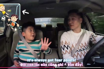 Cách Mạnh Trường tạo môi trường học tiếng Anh cho con