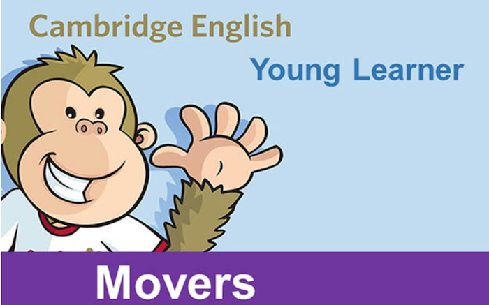 Bài thi tiếng Anh Cambridge cấp độ Movers dành bé từ 8 - 10 tuổi