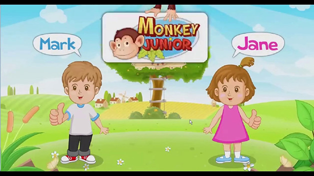 Monkey Junior có kho từ vựng khổng lồ