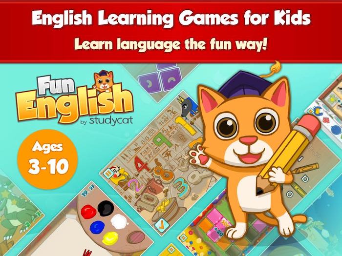 Fun English là game tiếng Anh thú vị được nhiều trẻ em yêu thích