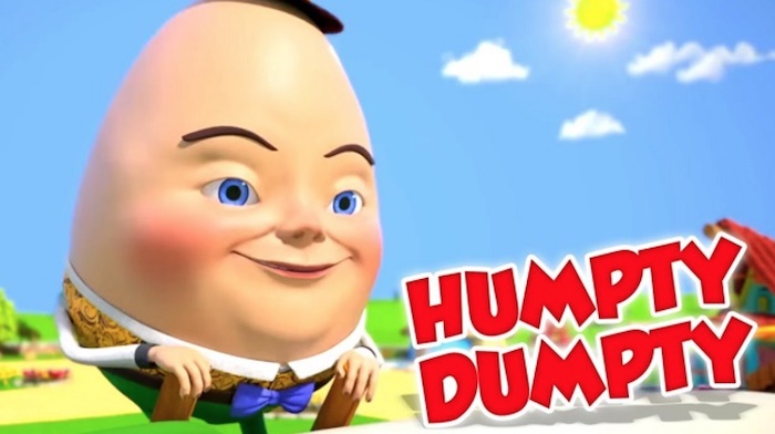 Học tiếng Anh qua bài hát Humpty Dumpty
