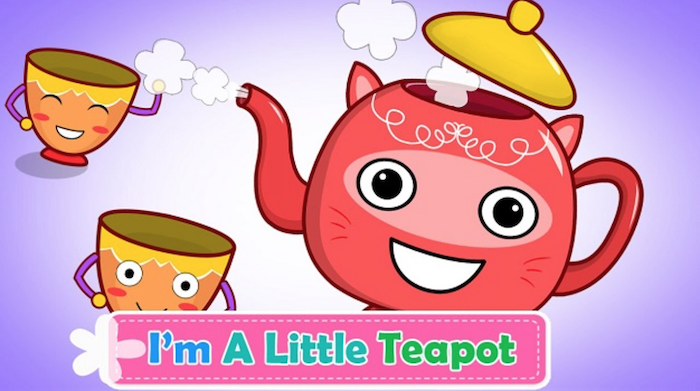 I’m a Little Teapot cũng là bài nhạc siêu hay dành cho bé học tiếng Anh