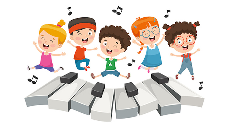 Các bài hát vui nhộn kích thích sự hứng thú học tập, phát triển ở trẻ