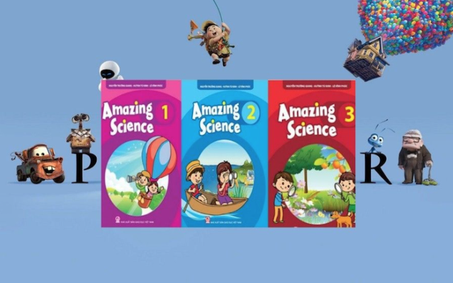 Sách dạy tiếng Anh Amazing Science cung cấp từ vựng xoay quanh chủ đề khoa học