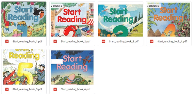 Start Reading là bộ sách tập đọc tiếng Anh nổi tiếng cho trẻ em tiểu học