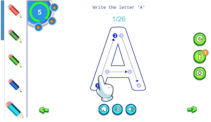 Alphabet Fun là phần mềm học bảng chữ cái tiếng Anh phổ biến hàng đầu