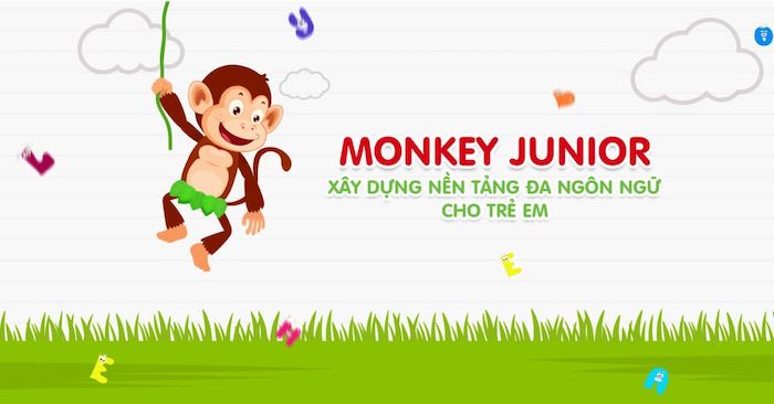 Audio của ứng dụng Monkey Junior chuẩn Anh Mỹ giúp bé phát âm chuẩn xác hơn