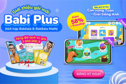 Ra mắt gói mới Babi Plus giúp trẻ giỏi toàn diện Toán và tiếng Anh