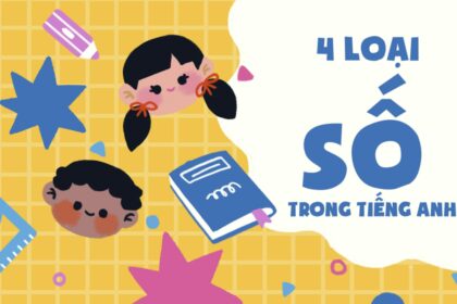 4 loại số trong tiếng Anh bé nhất định phải biết! 