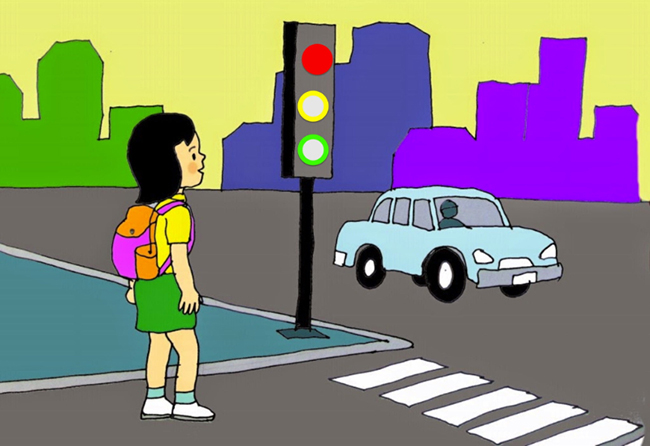 Những lưu ý về tín hiệu đèn khi dạy trẻ kỹ năng tham gia giao thông
