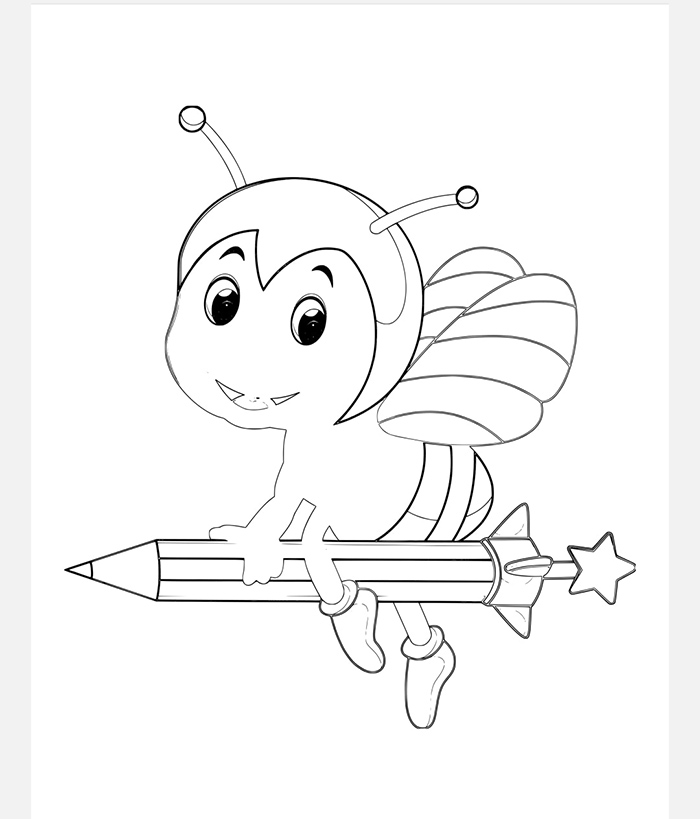Một chú ong đang đi kiếm mật