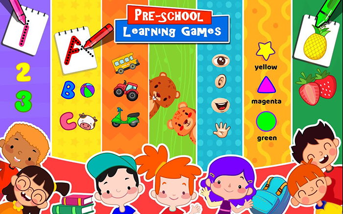 Kids Preschool Learning game học toàn diện cả 4 kỹ năng tiếng Anh