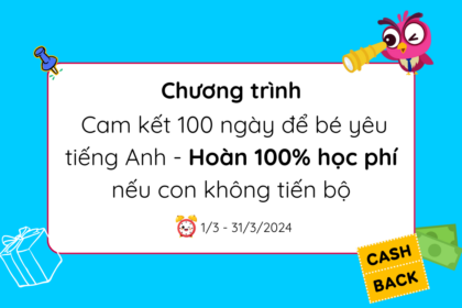 Babilala triển khai chương trình cam kết 100 ngày để bé yêu tiếng Anh