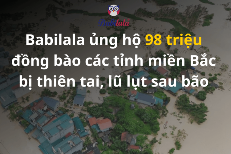 Babilala Class ủng hộ 98 triệu tới đồng bào miền Bắc bị lũ lụt