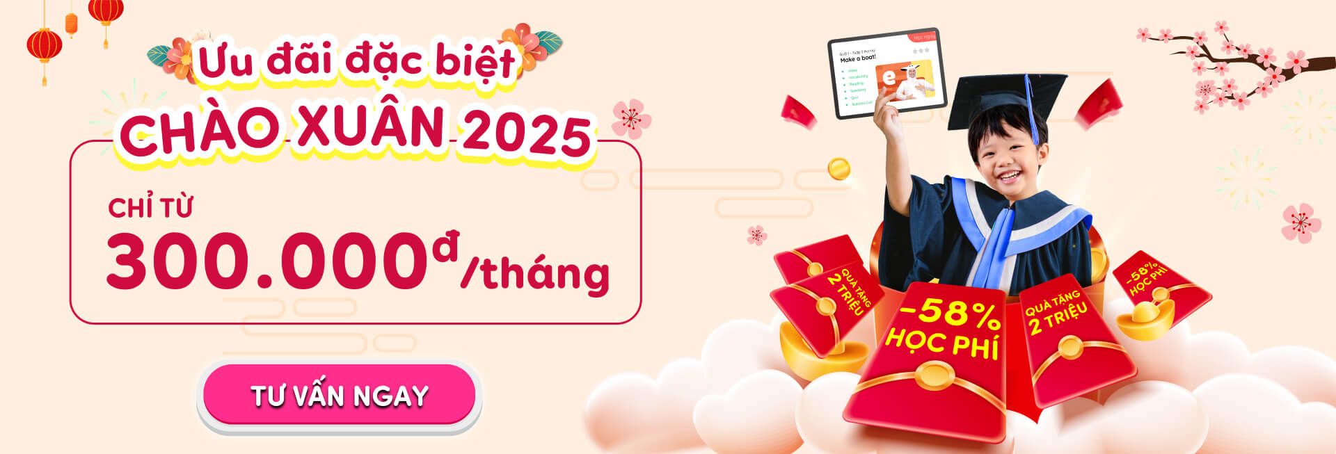 Chương trình ưu đãi chào Xuân 2025 Babilala Class