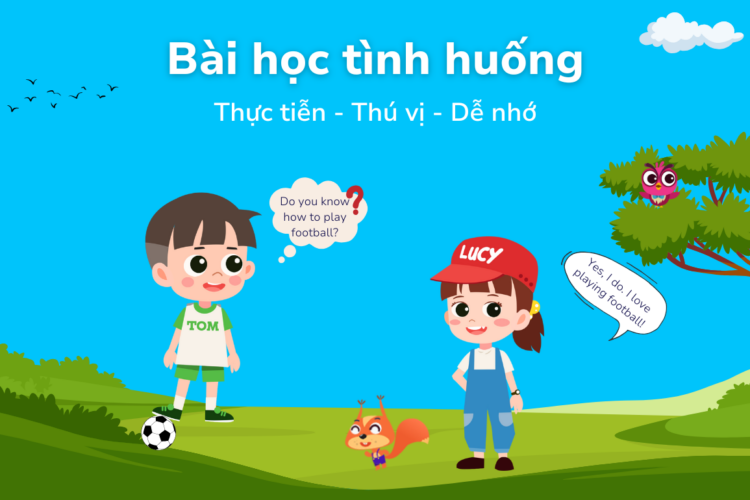 Tìm hiểu bài học tình huống trên app học tiếng Anh Babilala