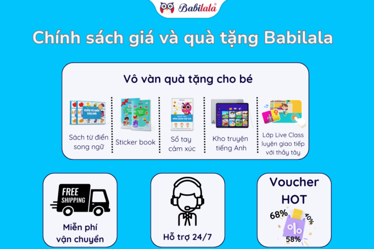 Cập nhật chính sách giá và quà tặng của Babilala